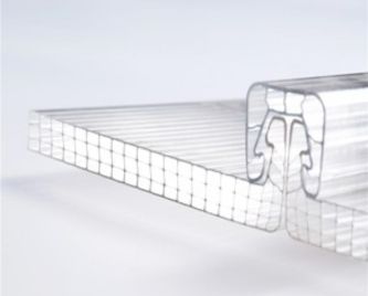 Polycarbonate U-Lock Panel Fourwall