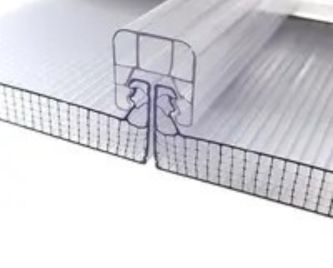 Polycarbonate U-Lock Panel Five Wall