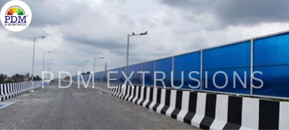 Noise Barrier, Uttar Pradesh, India