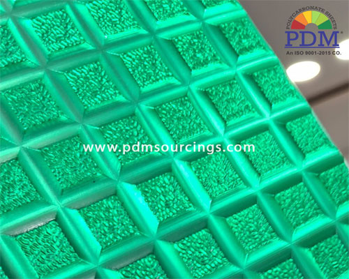 Polycarbonate Textured Box Sheet